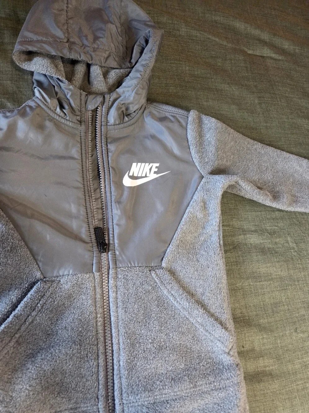 Nike Fleece Full Zip Jacket Size XS/ 4